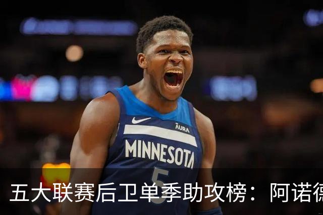 五大联赛后卫单季助攻榜：阿诺德直追阿尔维斯