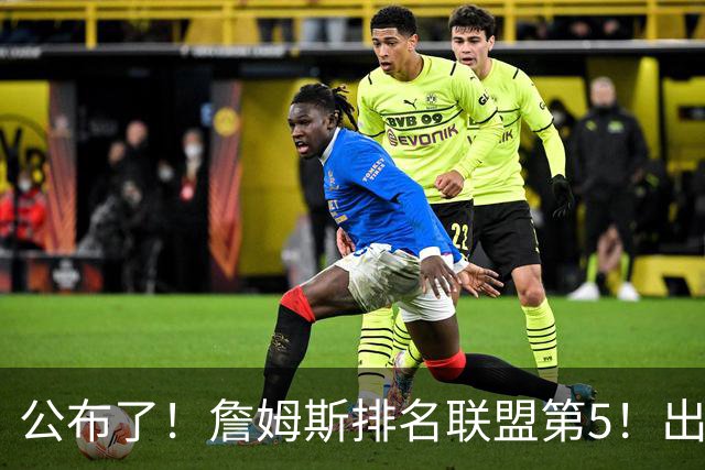 公布了！詹姆斯排名联盟第5！出任大前锋...