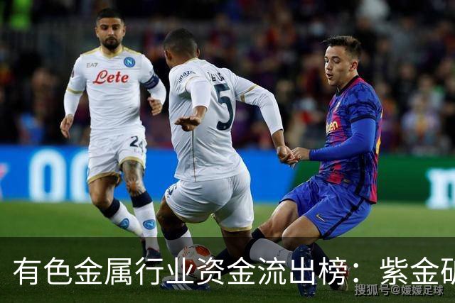 有色金属行业资金流出榜：紫金矿业等20股净流出资金超亿元